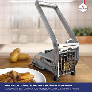 Louis Tellier Coupe-Frites Inox à Ventouse