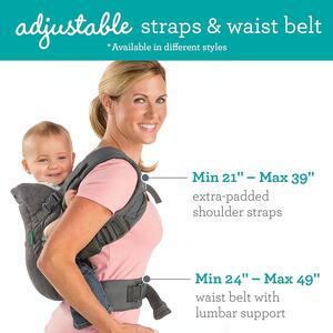 Infantino porte-bébé Flip 4-en-1