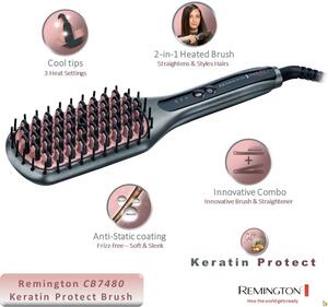 Remington Keratin Protect Brosse Lissante Ionique