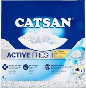 Promotion Catsan Active Fresh litière agglomérante