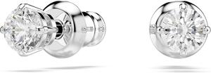 Swarovski Stilla Attract Stud Earrings White
