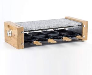 H.Koenig WOD8 Raclette Grill 8p Wood &amp; Granite