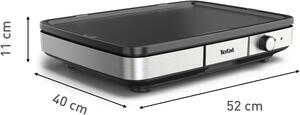 Tefal Maxi Plancha Inox XXL 10-12 pers