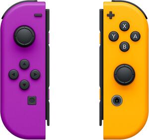 Nintendo Joy-Con Violet/Orange Néon (paire)