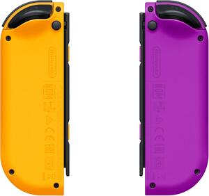 Nintendo Joy-Con Violet Orange Néon