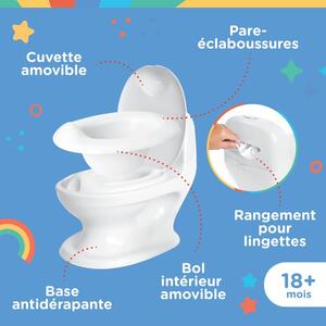 Nuby My Real Potty – Pot d’apprentissage bébé
