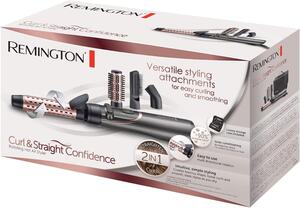 Remington Curl &amp; Straight Air Styler 4-in-1 Ionic