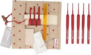 Promotion Tulip Etimo Red ensemble crochets