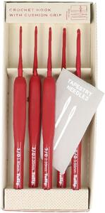 Tulip Etimo Red ensemble crochets