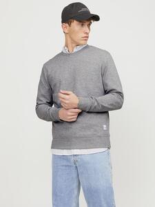 JACK &amp; JONES Solid Crew Neck Sweatshirt
