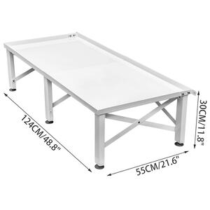 VEVOR Socle Machine à Laver 124x55x30 cm