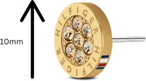 Tommy Hilfiger Clous acier et cristaux