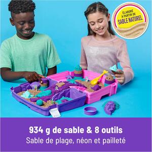 Kinetic Sand Mallette Palais Sirène 934 g
