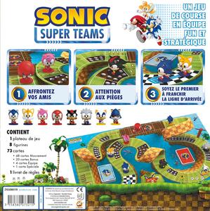 Asmodee Sonic Super Teams board game