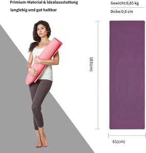 Good Nite Tapis Yoga TPE 6 mm antidérapant