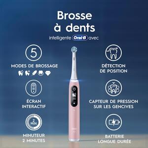 Oral-B iO6 Electric Toothbrush Rose Pink