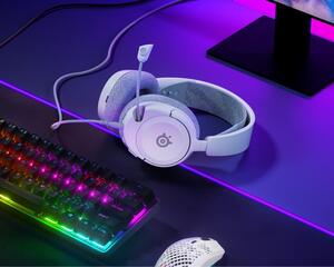 SteelSeries Arctis Nova 1 Casque Gaming Blanc