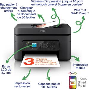 Epson WorkForce WF-2930DWF All-in-One Black