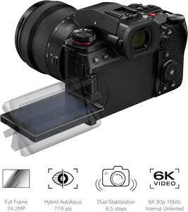 Panasonic Lumix S5M2 Hybride Plein Format