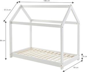 BAÏTA Lit cabane Tiny 70x140