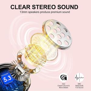 écouteurs Bluetooth 5.3 POMUIC W23