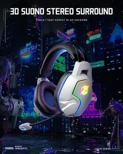Ozeino Casque Gaming PS4/PS5/PC/Xbox/Switch