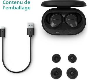 Philips TAT1209BK écouteurs true wireless