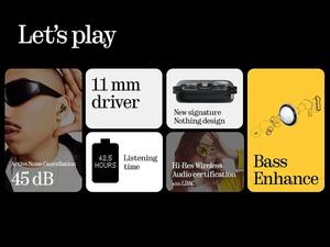 Nothing Ear (a) écouteurs ANC