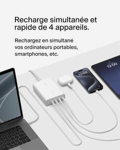 Belkin BoostCharge Pro 200W GaN 4-Port USB-C