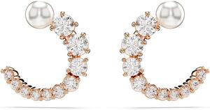 Promotion Swarovski Matrix créoles perles