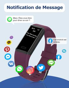 Cloudpoem FitBand IP68 Smart Fitness Tracker
