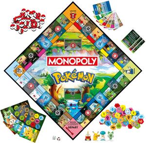 Monopoly Édition Pokémon jeu plateau