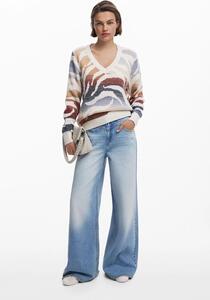 Desigual 25WWJF21 Pull Femme