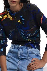 Desigual 25WWJF05 women's pullover sweater