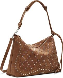 Promotion Desigual Leiria Yankee Shoulder Bag Camel