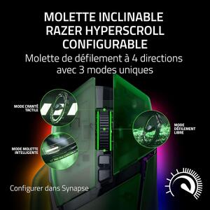 Razer Basilisk V3 Pro 35K Phantom Green Sans Fil