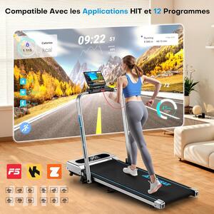 FOUSAE FlexRun 12 Tapis de Course Pliable