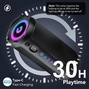 coioc Pulse enceinte Bluetooth 30W