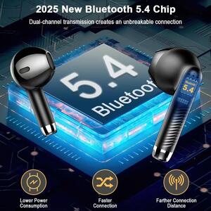 Drsaec Écouteurs Bluetooth 5.4