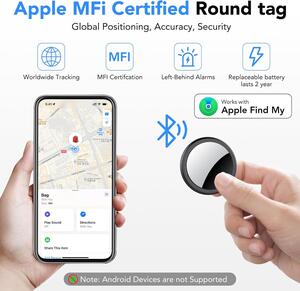 CASCHO Smart Air Traceur Tag - Lot de 4