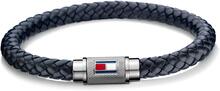 Discount Tommy Hilfiger braided leather bracelet
