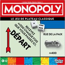 Promotion Monopoly jeu de plateau français