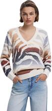 Promotion Desigual 25WWJF21 Pull Femme