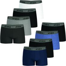 Promotion Athena Ecopack lot 8 boxers homme